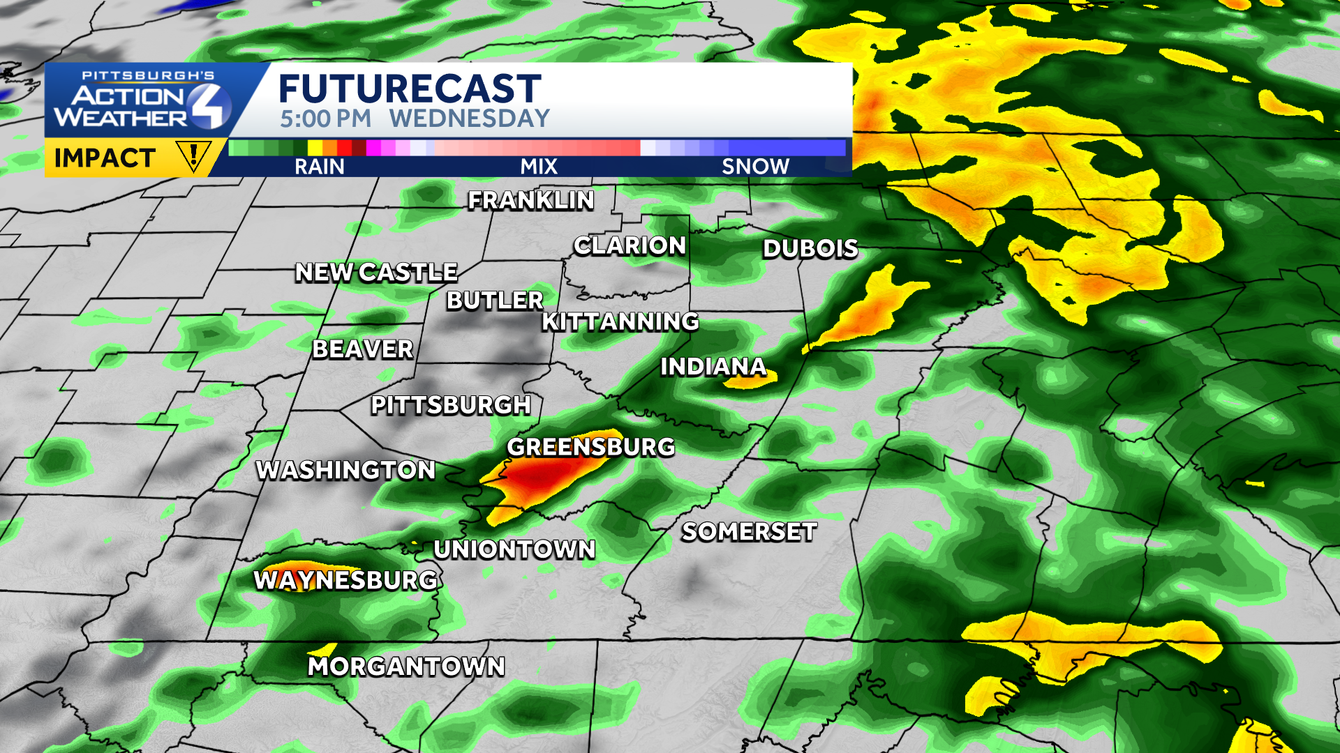 Cool temps and a few showers to finish the week