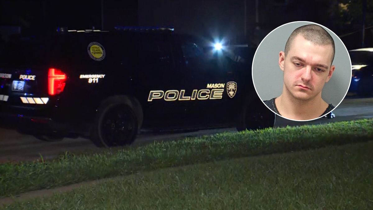 Mason man calls 911 after allegedly shooting mother and killing her two dogs