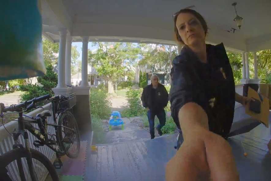 Man says he was warned by officers Tuesday after criticizing ICE in an email 5 months ago