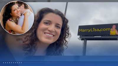 ‘I’m very happy’: California woman finds love after searching for husband on billboardswdsu