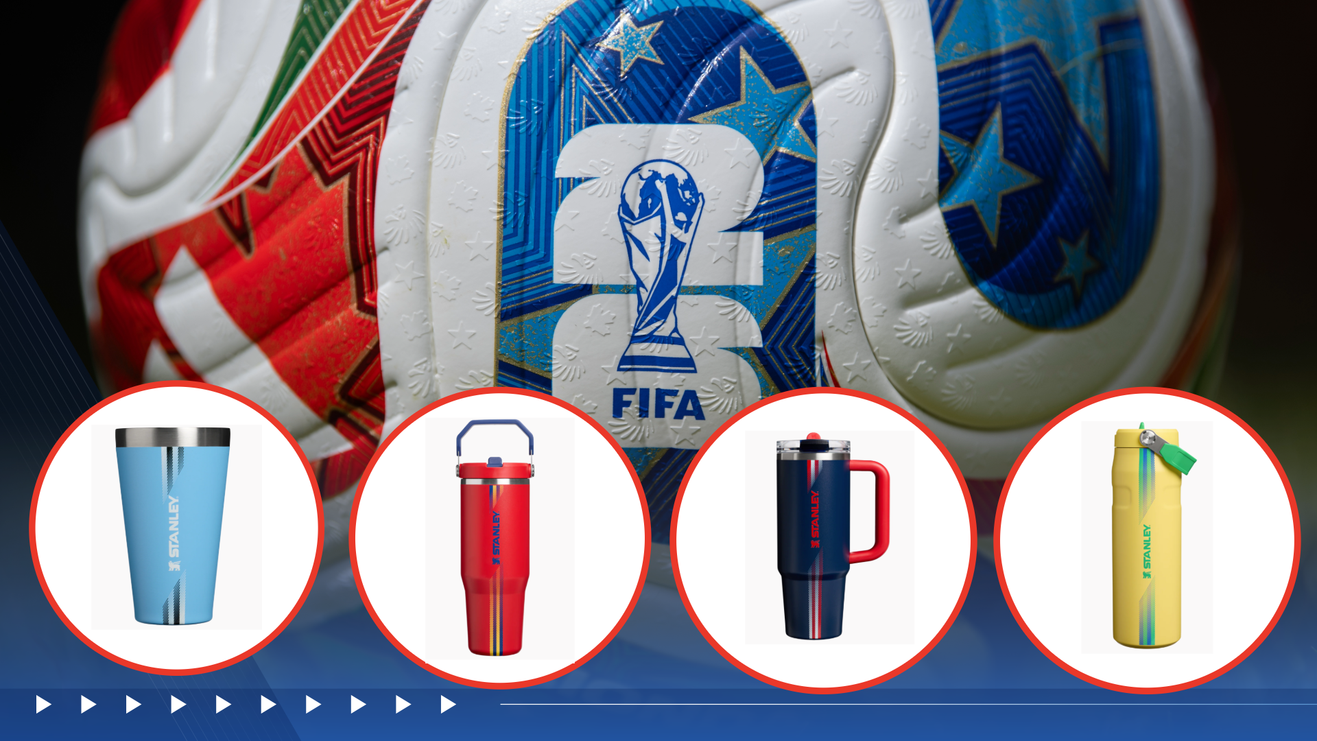 Stanley adds World Cup colors to its drinkware lineup WXII