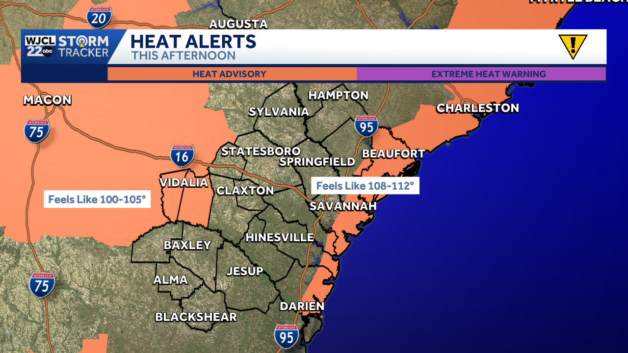 IMPACT DAYS ahead as a heat wave hits Savannah and the LowCountry - WJCL