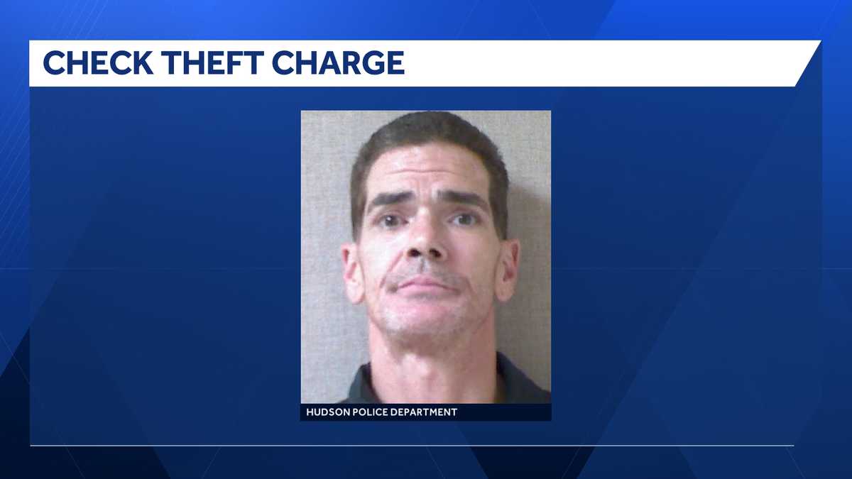Massachusetts man accused of stealing, altering check mailed by Hudson business