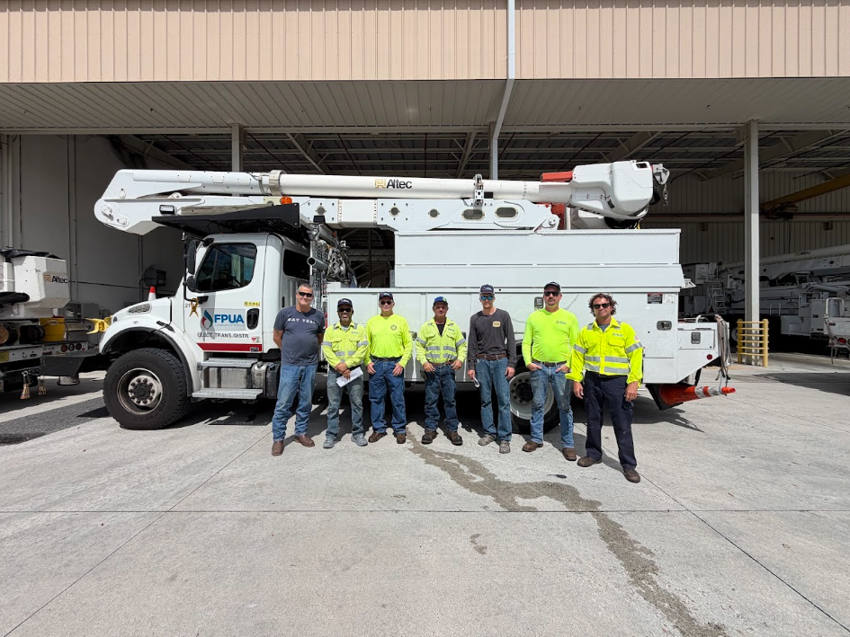 Fort Pierce utility crews assist Panhandle recovery after Hurricane Isaias