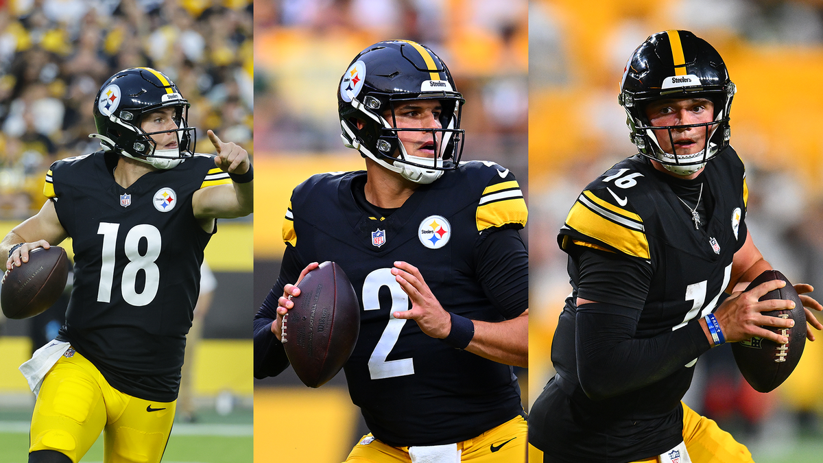 Should the Steelers keep four quarterbacks?
