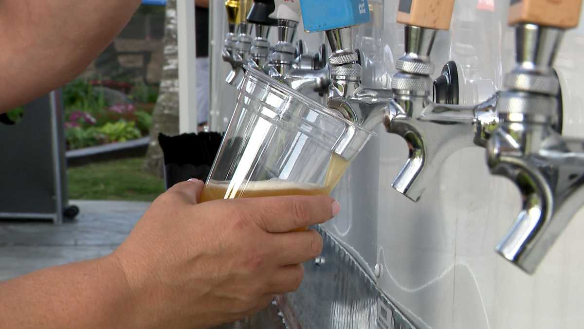 Bass Bay Brewhouse opens beer garden nearly six months after fire