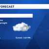 Showers and storms move across the Gulf Coast; Overnight clearing expected