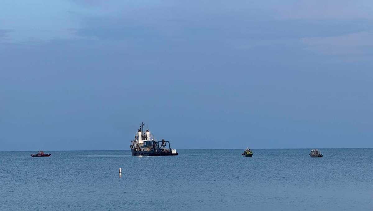Ship off Barefoot Beach part of US-South America internet project tied to incoming data center