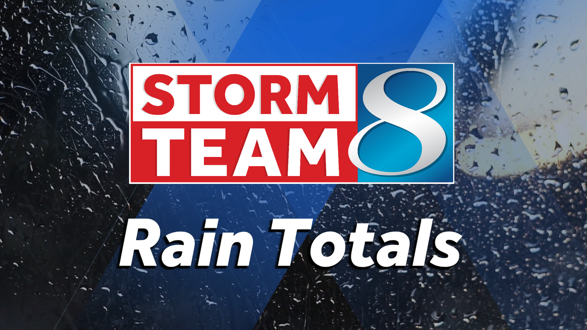 Iowa rainfall totals: See how much fell through Sunday morning