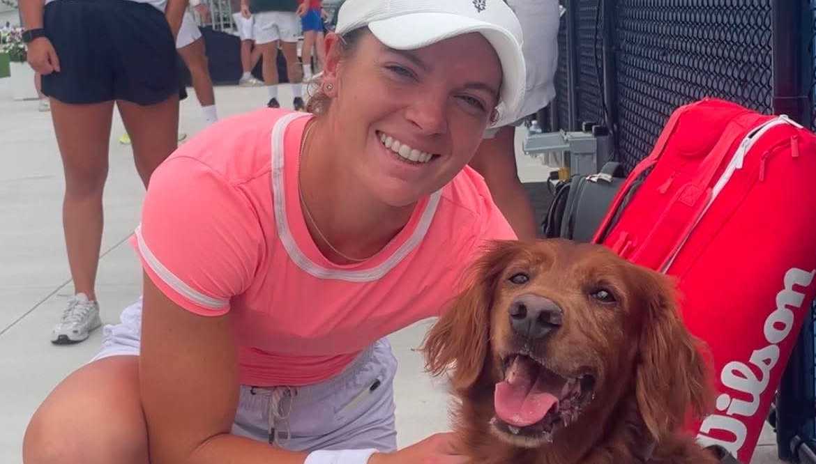 Puppies and Pooches Take Over Lindner Family Tennis Center