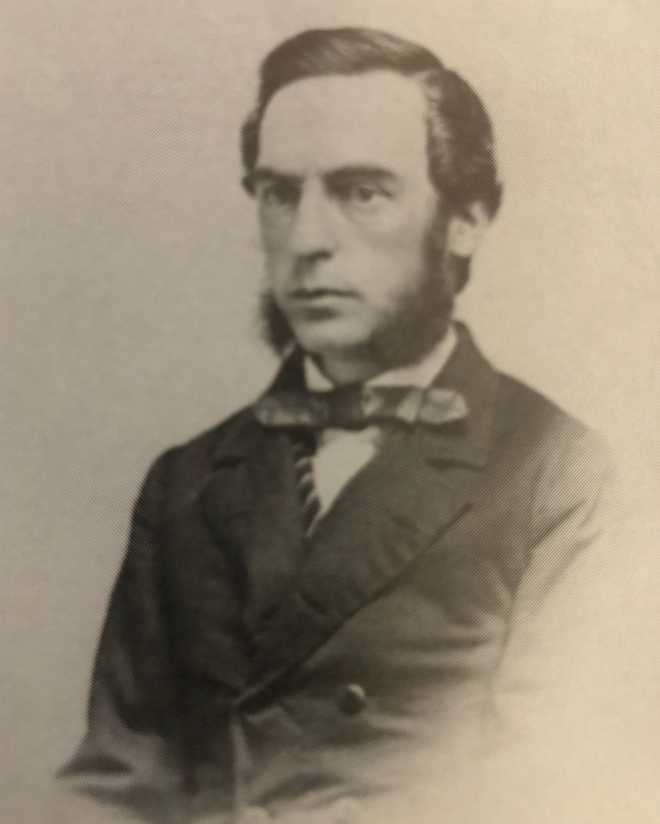 This undated photo provided by The Bismarck Tribune shows Mark Kellogg.