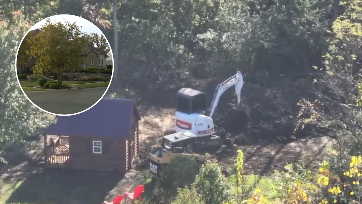 Investigators dig in West Chester backyard during search warrant execution