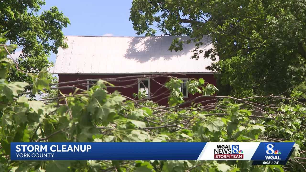 York County crews assess storm damage after severe weather - WGAL