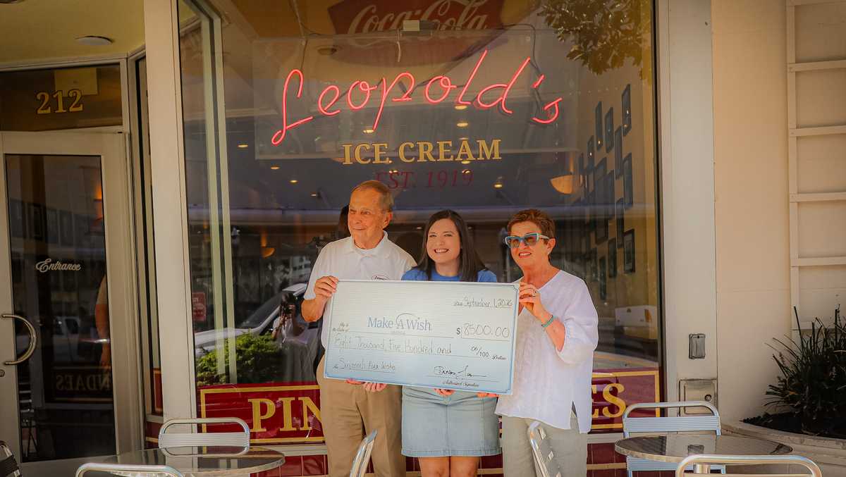 Savannah's Leopold's Ice Cream raises $8,500 for Make-A-Wish Georgia