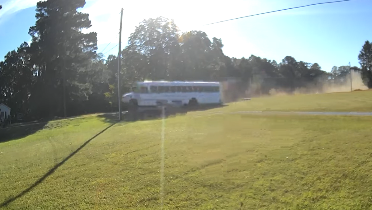 Caught on  Davidson County Schools bus involved in crash