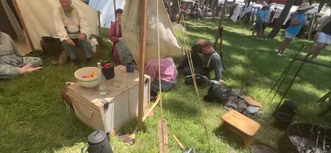 Importante para nosotros: La reconstitución de la Guerra Civil de Gettysburg continúa a pesar de las temperaturas extremas
