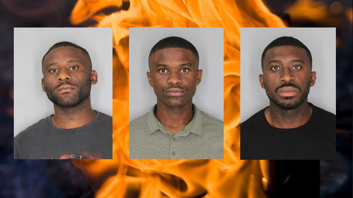 Three brothers accused of setting fire to their South Carolina business