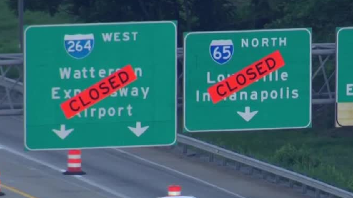 Five-mile stretch of I-65 in Louisville closed as work begins to replace, rehab bridges