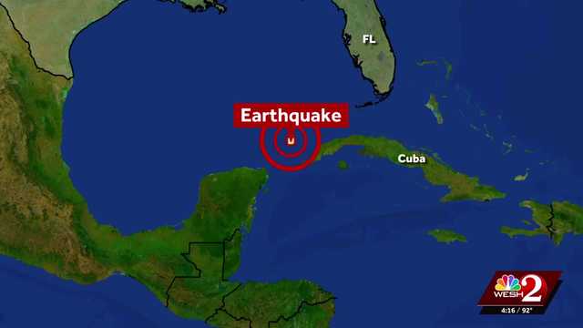 Major earthquake off Cuba's coast felt across Florida