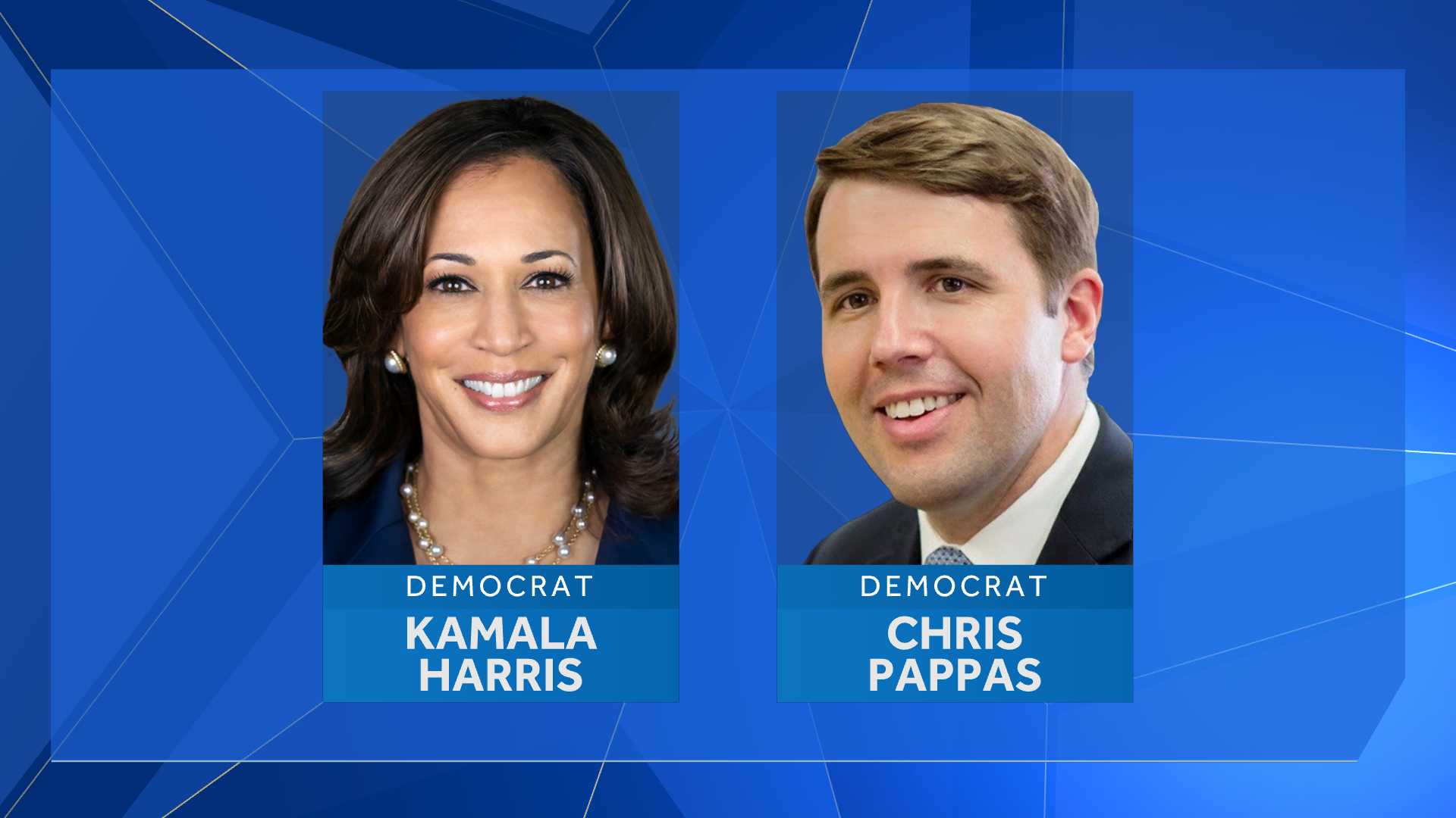 Kamala Harris endorses Chris Pappas for U . S . Senate seat in NH