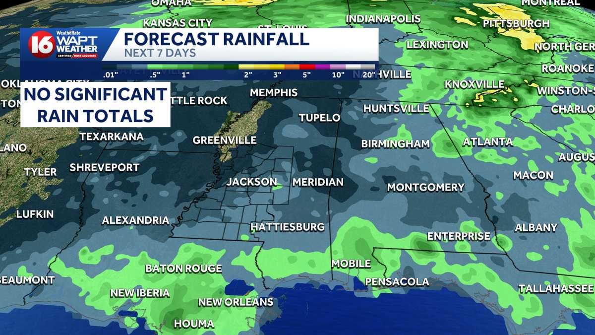 Summer pop-ups return, but widespread rain remains unlikely