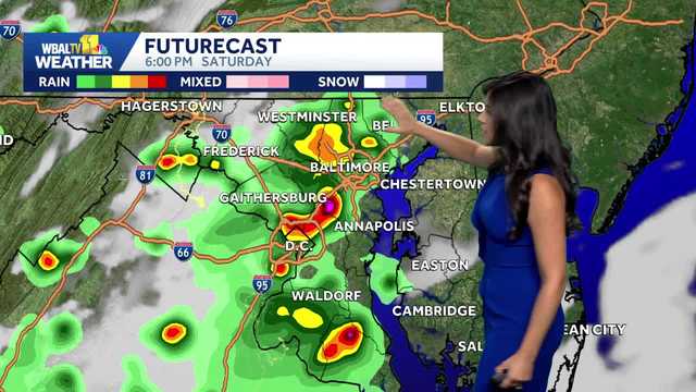 Dangerous triple-digit heat Saturday with chance for storms on Independence Day in Maryland