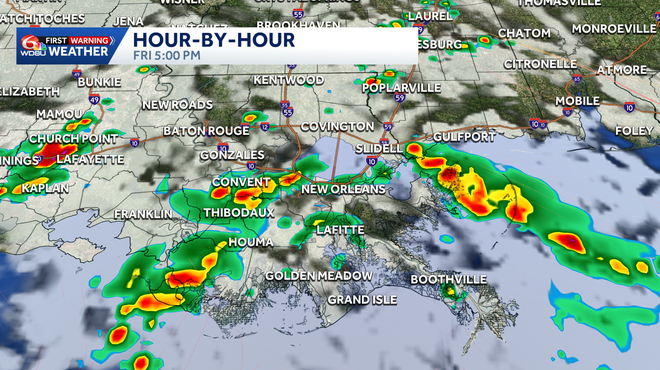 Impact Day: on and off again heavy downpours possible today, better ...