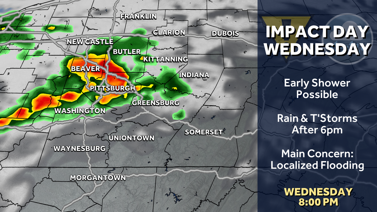 Western PA: Impact Days Wednesday and Thursday