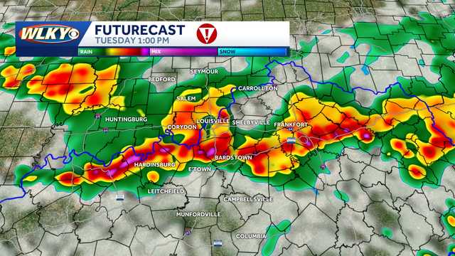 Weekly weather planner: Strong storms Tuesday then more comfortable late week