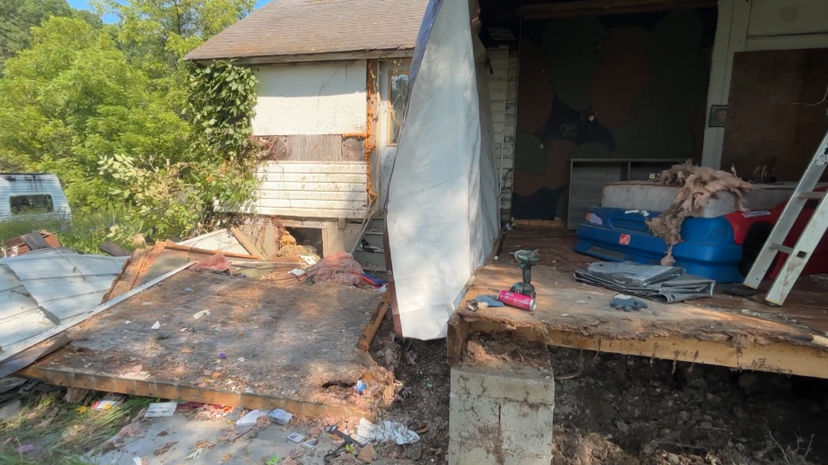Home's foundation shifted, damaged after car crash in Westmoreland County