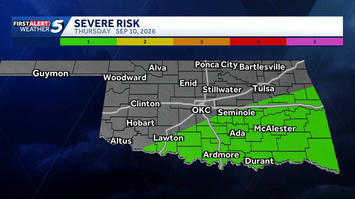 TIMELINE: Storms with damaging wind possible as much-needed rain moves in