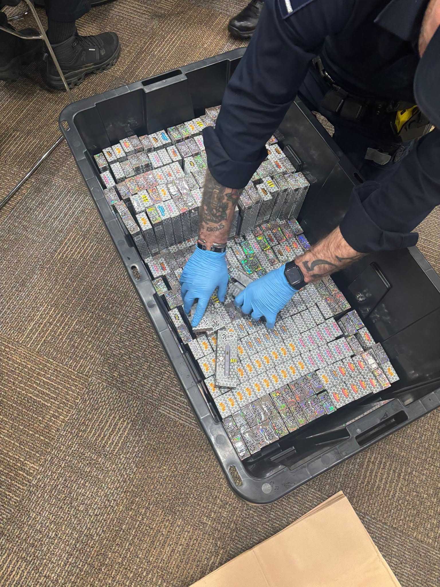 Break-in report leads to drug bust, police say