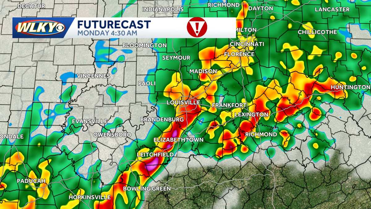 Storm chances return late Sunday