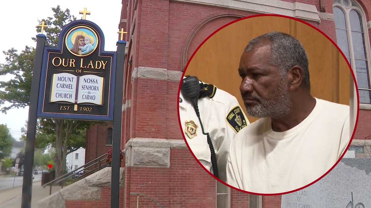 Priest says he forgives man accused in Mass. church attack