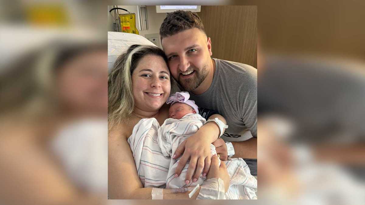 'It was going to be their special moment': Woman gives birth hours after fire destroys her family's home