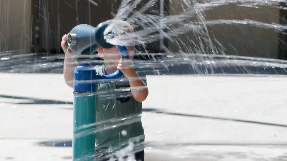 Modesto residents turn to splash pads and cooling zones as temperatures rise