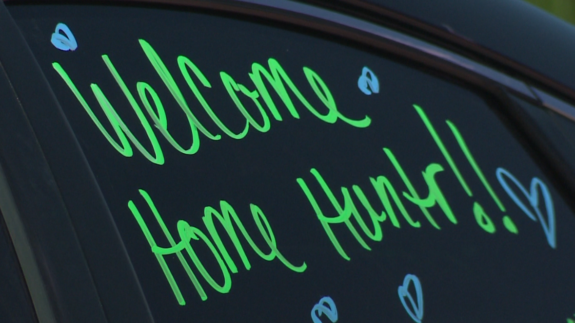 Hunter Rael escorted home to New Mexico with his new heart