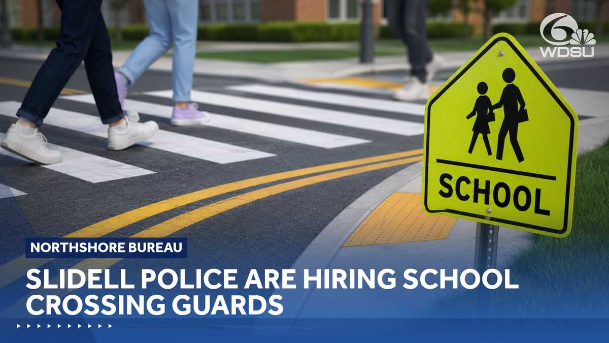 Slidell police hiring part-time school crossing guards