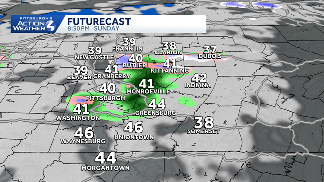 impact day: scattered afternoon strong thunderstorms for western pa