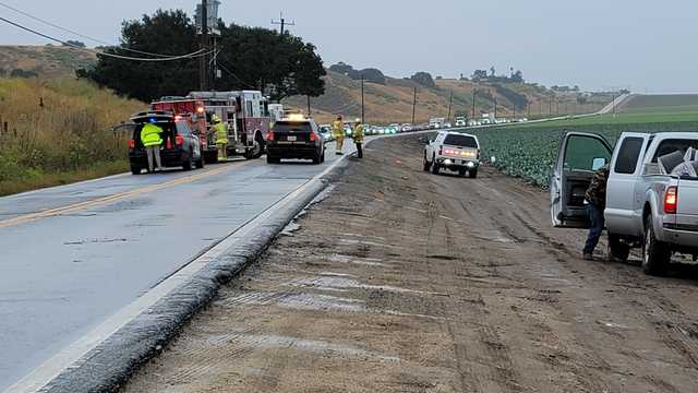 1 confirmed dead in multi-vehicle crash near Chualar Thursday morning
