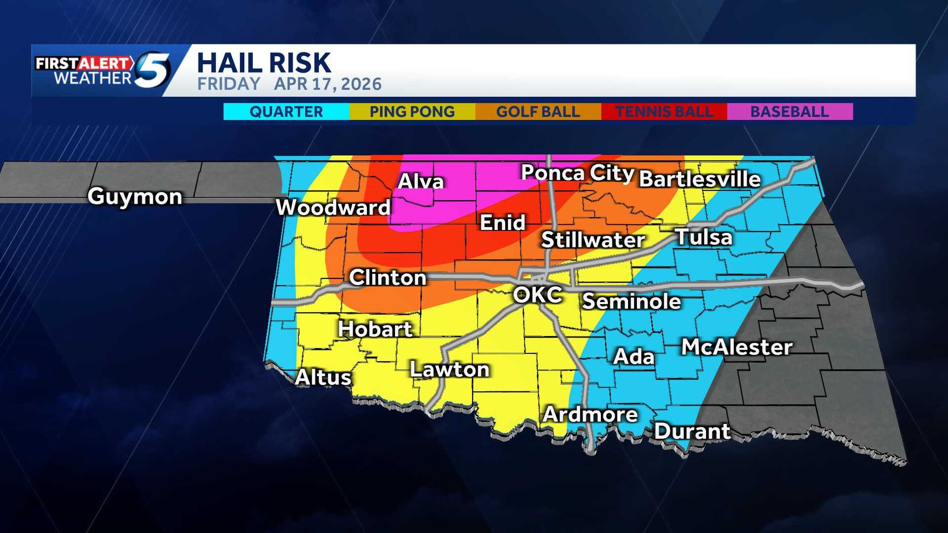 Severe storms spin up twister, drop heavy hail and rain across parts of ...