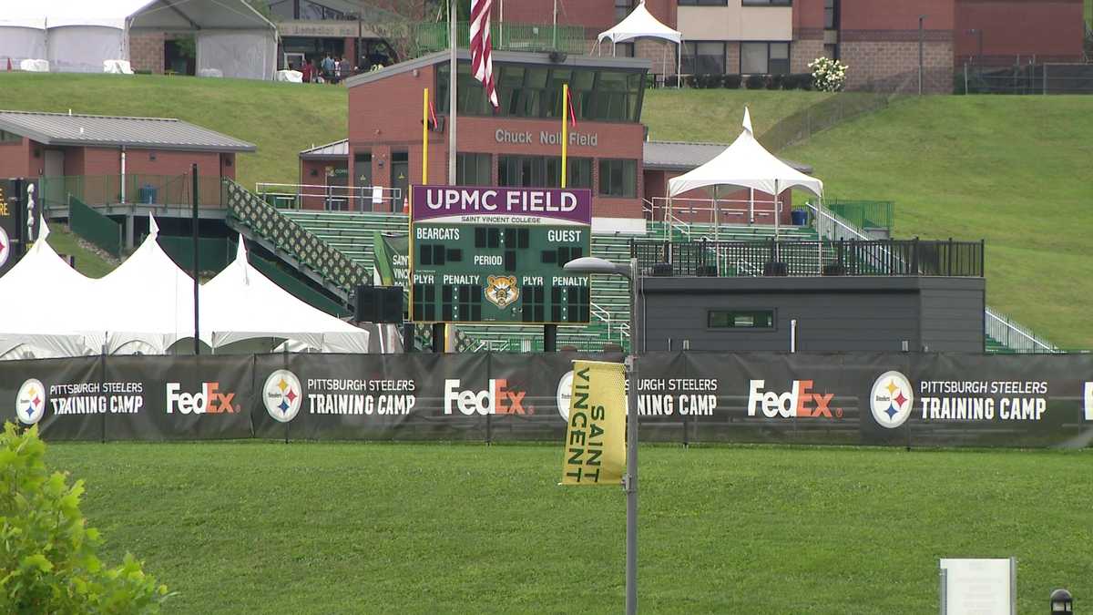 Steelers close Latrobe training camp to fans as rain and thunderstorms slam the area