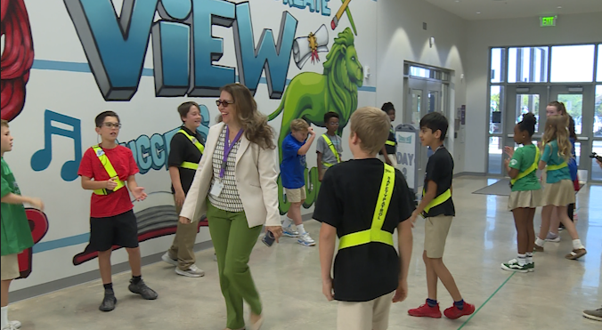 Saddle View Elementary celebrates inaugural year with official dedication ceremony