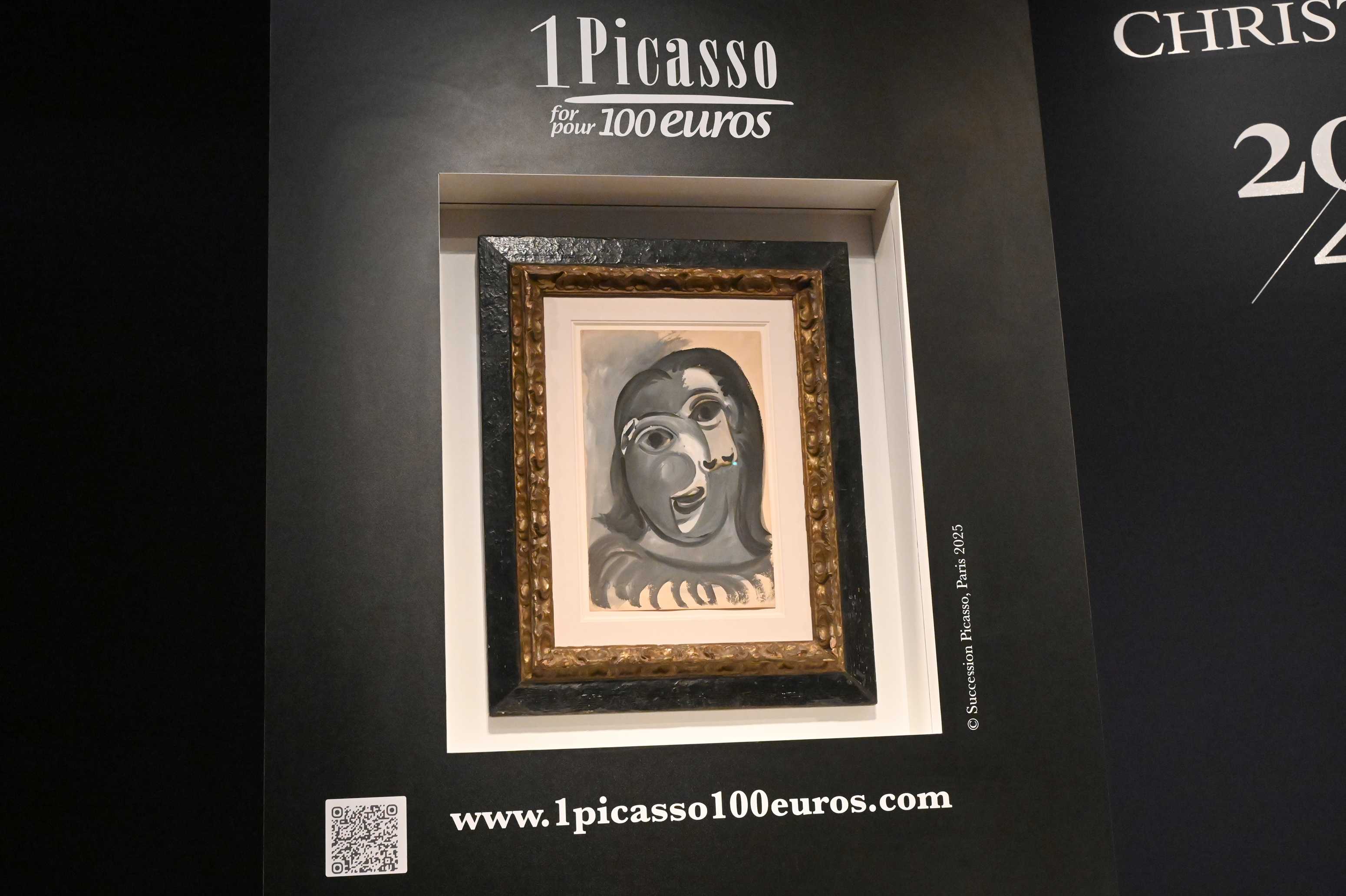 Raffle winner thrilled to claim a $1 million Picasso with a $117
