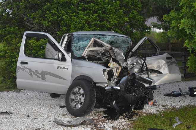 Hendry County pickup truck crash