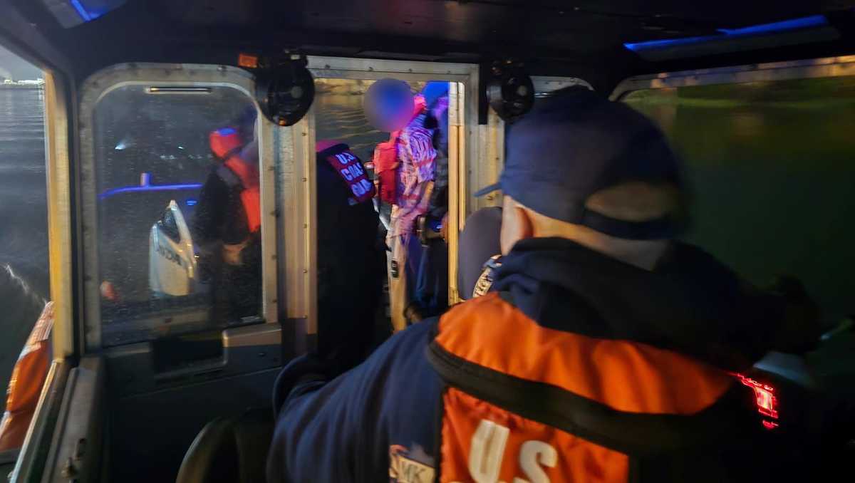 Coast Guard rescues 2 near Savannah River after they tried to enter the U.S. illegally