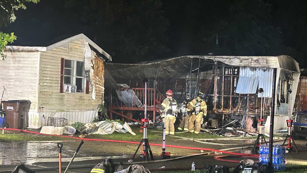 Mobile home fire leaves serious damage in Butler County neighborhood