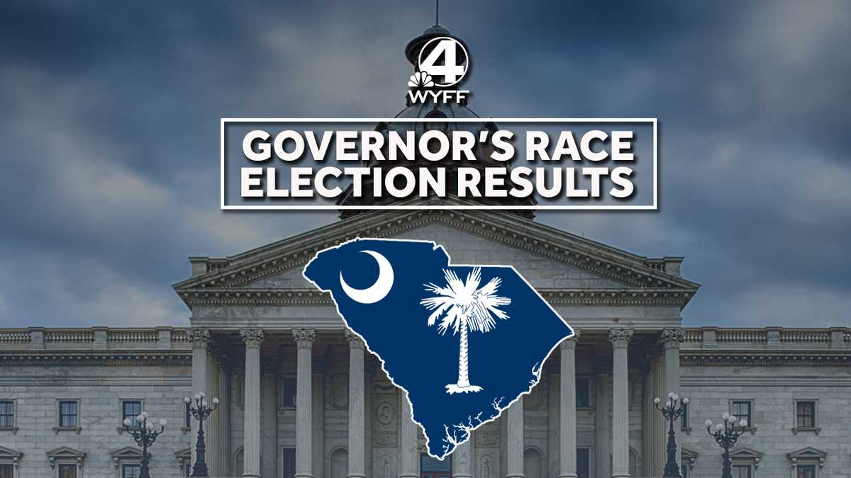 South Carolina governor's race primary election results