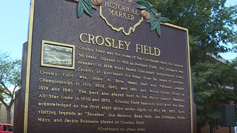 Crosley Field, once home of the Reds, honored with historical marker in West End