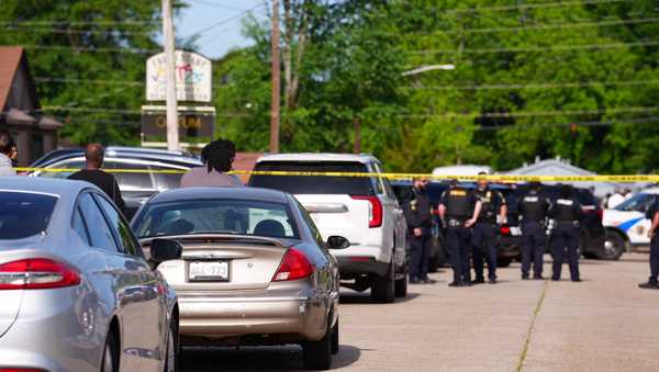 shreveport mass shooting scene